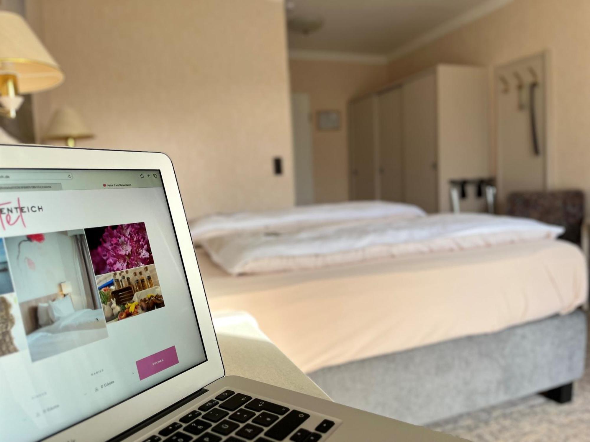 Hotel Zum Rosenteich バート・ツヴィッシェンアーン エクステリア 写真